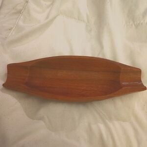 Vintage Monkey Pod 6 Wooden corn on the cob holders